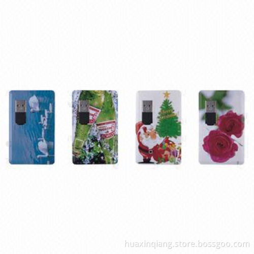Credit card USB flash drive